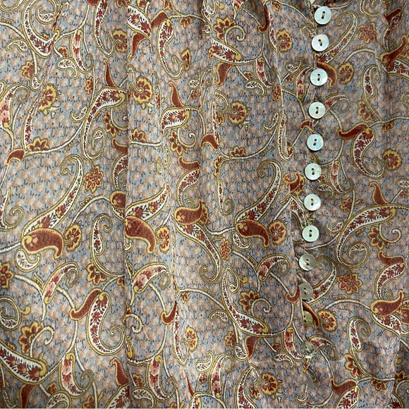 NWT ZARA Paisley Crop Top - Picture 3 of 6